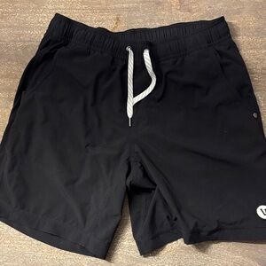 Vuori Black Athletic Shorts